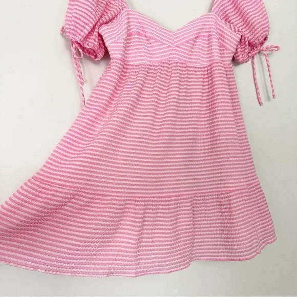 Amanda Uprichard Sicily Dress in Piquette Pink - Picture 6 of 16